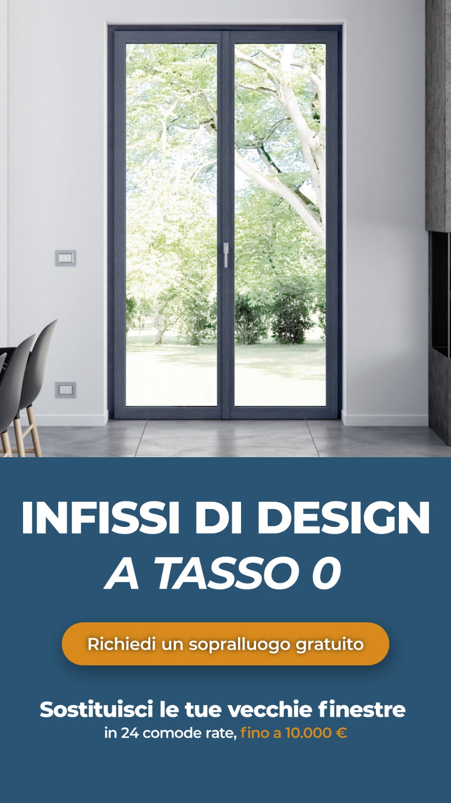 infissi oknoplast a palermo garden house tasso zero