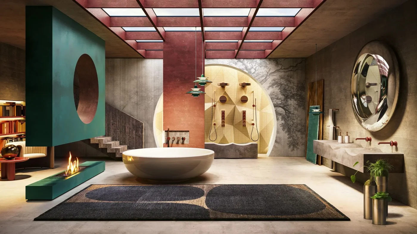 Visual Gessi - Collezione Origini Copper Brushed PVD