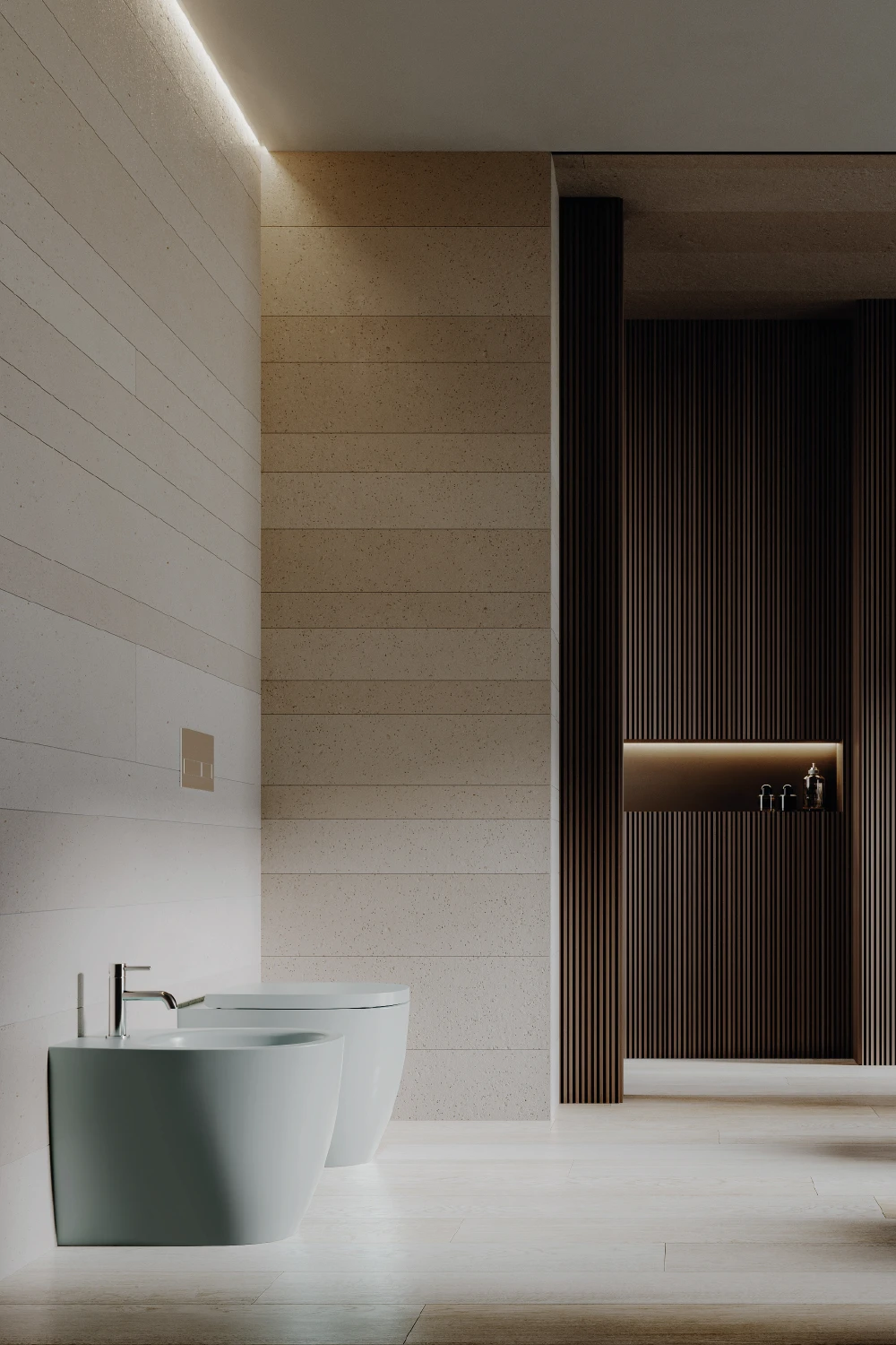 Hatria Lumina – Sanitari WC e Bidet di Design | Piero Lissoni - immagine 3